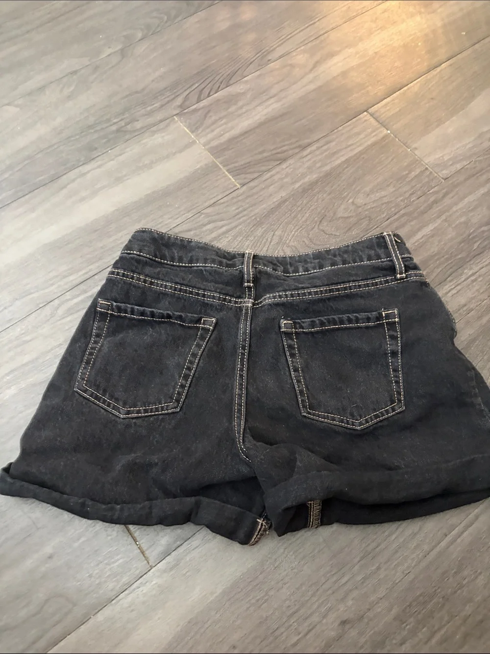 Cat & Jack Black Denim Jean Shorts for Kids